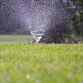 Grey water use for lawn turf